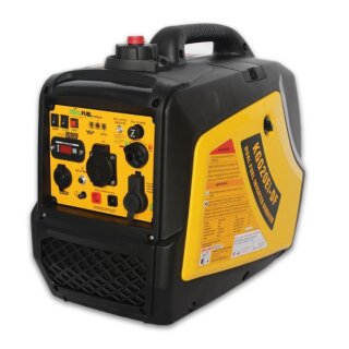 KOMPAK Dual Fuel Inverter 2300 Watt Sähkögeneraattori 230V