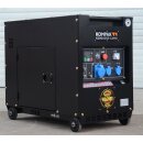 KOMPAK Diesel Stromaggregat 6,5 kW KD8000SE-B 230V 25L Tank