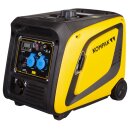 KOMPAK Dual Fuel Inverter Gas Benzin 3900 Watt Stromaggregat 230V