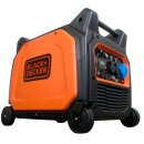 BLACK+DECKER Inverter Stromaggregat Benzin 6500 Watt 230V...