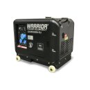 WARRIOR 5500 Watt Silent Diesel Generator Notstromaggregat Stromerzeuger 230V EU5