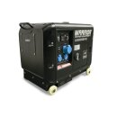 WARRIOR 5500 Watt Silent Diesel Generator Notstromaggregat Stromerzeuger 230V EU5