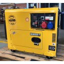 KOMPAK "WAGNER-Edition" Diesel Stromaggregat Full Power 8 KVA KW8000SE-T 230V/400V