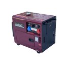 AiPOWER Diesel Stromaggregat Full Power 8 KVA APD9500Q 400V/230V Set inkl. Zubehör