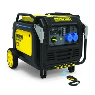 Champion 7500 Watt Inverter Generator 230v Electric Start Radio Start